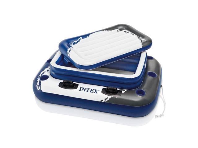 72 Can Cooler and 1 Person Inflatable Raft (3 Pack) F469837