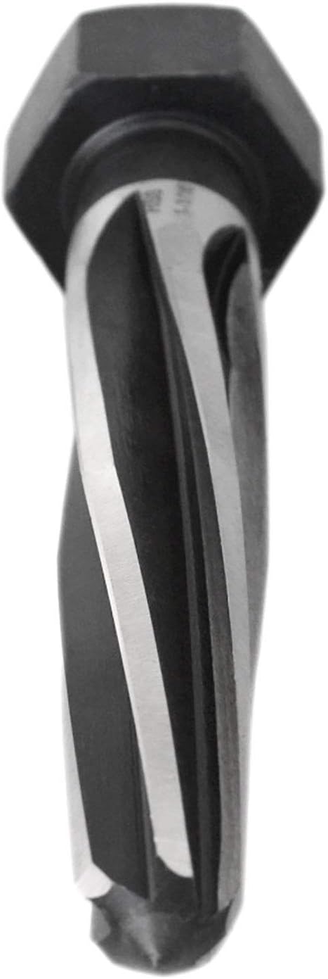 1-1/16'' by 5'' Flute Length Hex Shank H.S.S. Aligning Reamer, 7'' Oal, Spiral Flute, Pack of 2 N632192