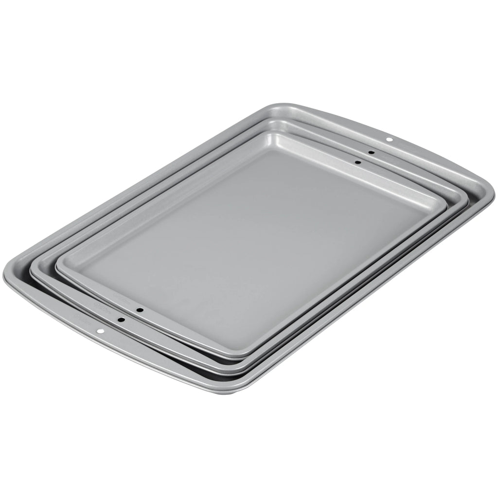 3-Piece Non-Stick Cookie Sheet Set A567