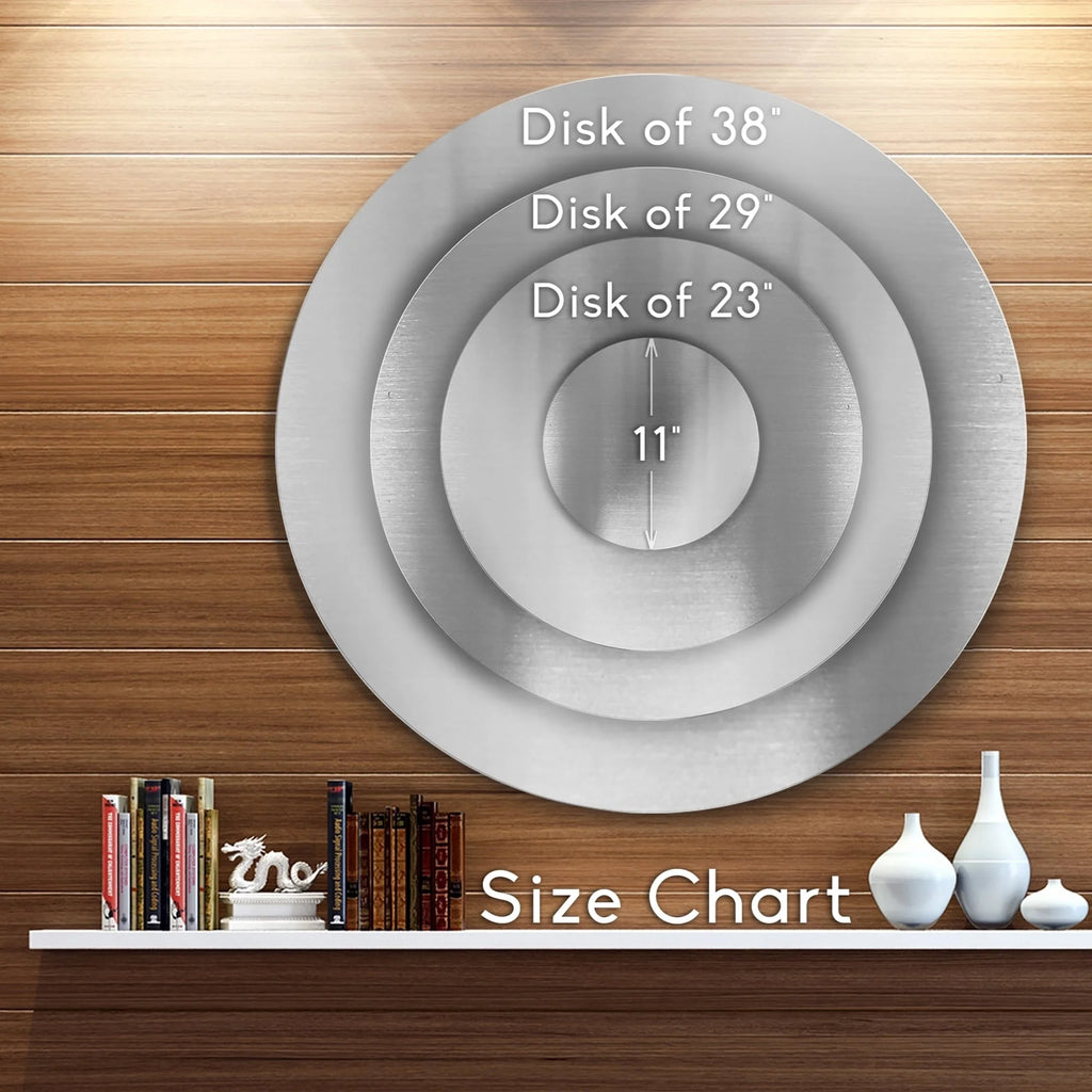 Round Metal Wall Art 11 x 11 X534