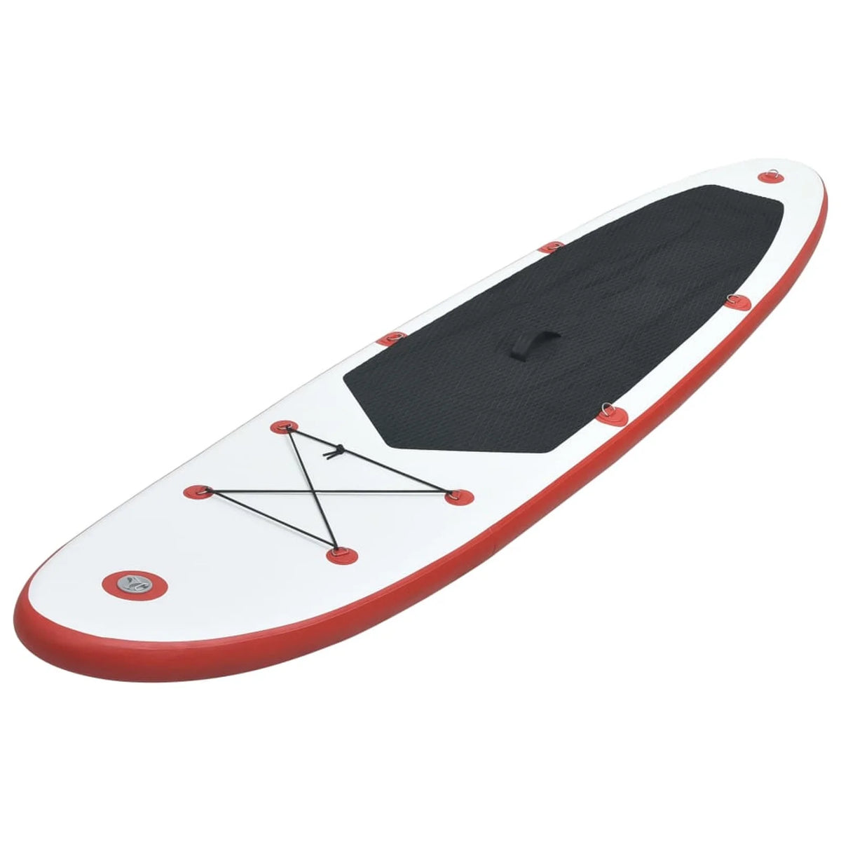 Red and White Inflatable Paddle Board Set R6537