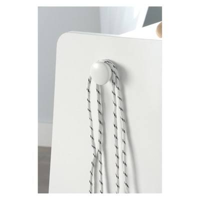 Soft White 3-Shelf Kids Bookcase C400