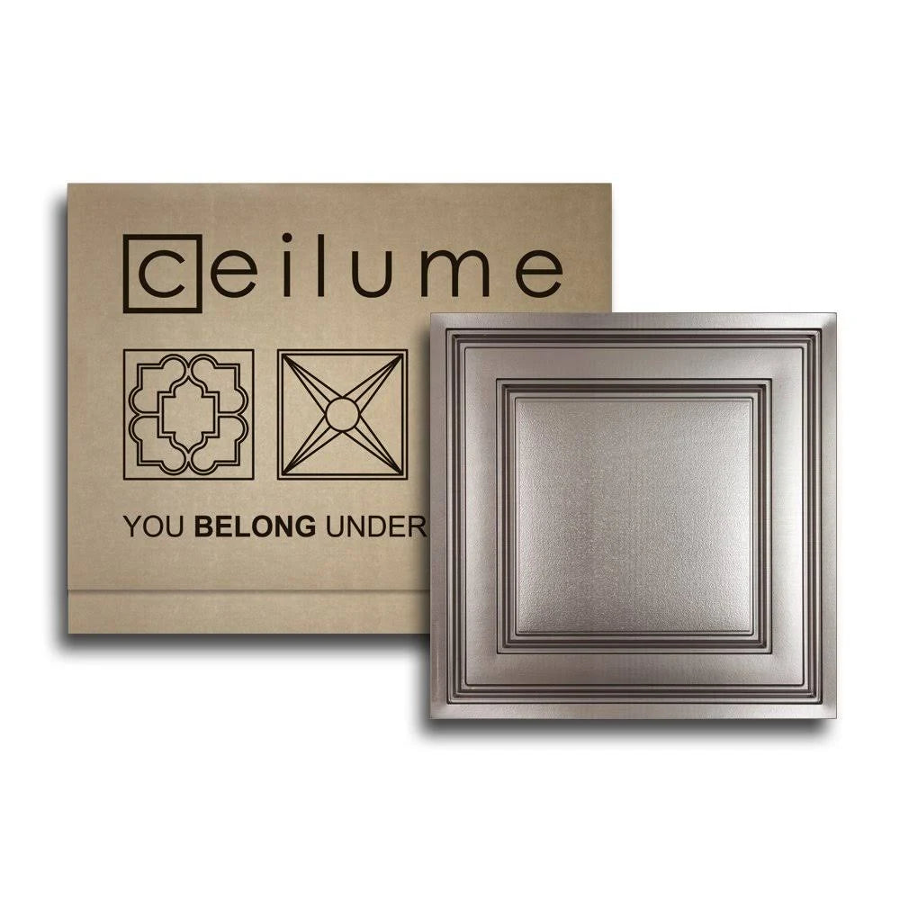 10 PC Ultra-Thin 2x2 Lay in Ceiling Tiles M57592