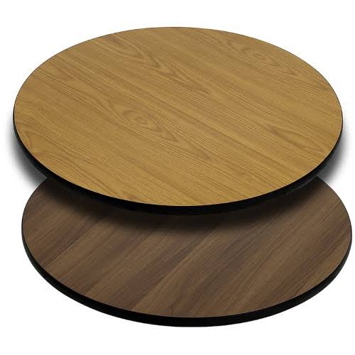 36" Round Table Top with Reversible Laminate, Set of 2 H895