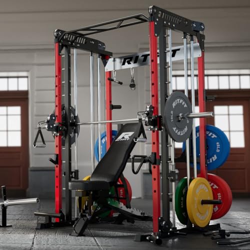 Multi-Function Smith Machine with Cable Crossover System Z5304