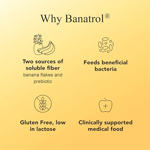 Natural Anti-Diarrheal with Prebiotics, 25 Servings (Banana) O844