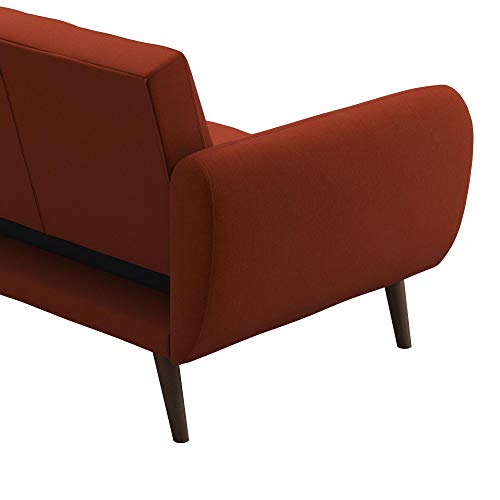 Light Grey Linen Sectional Futon Sofa J42242