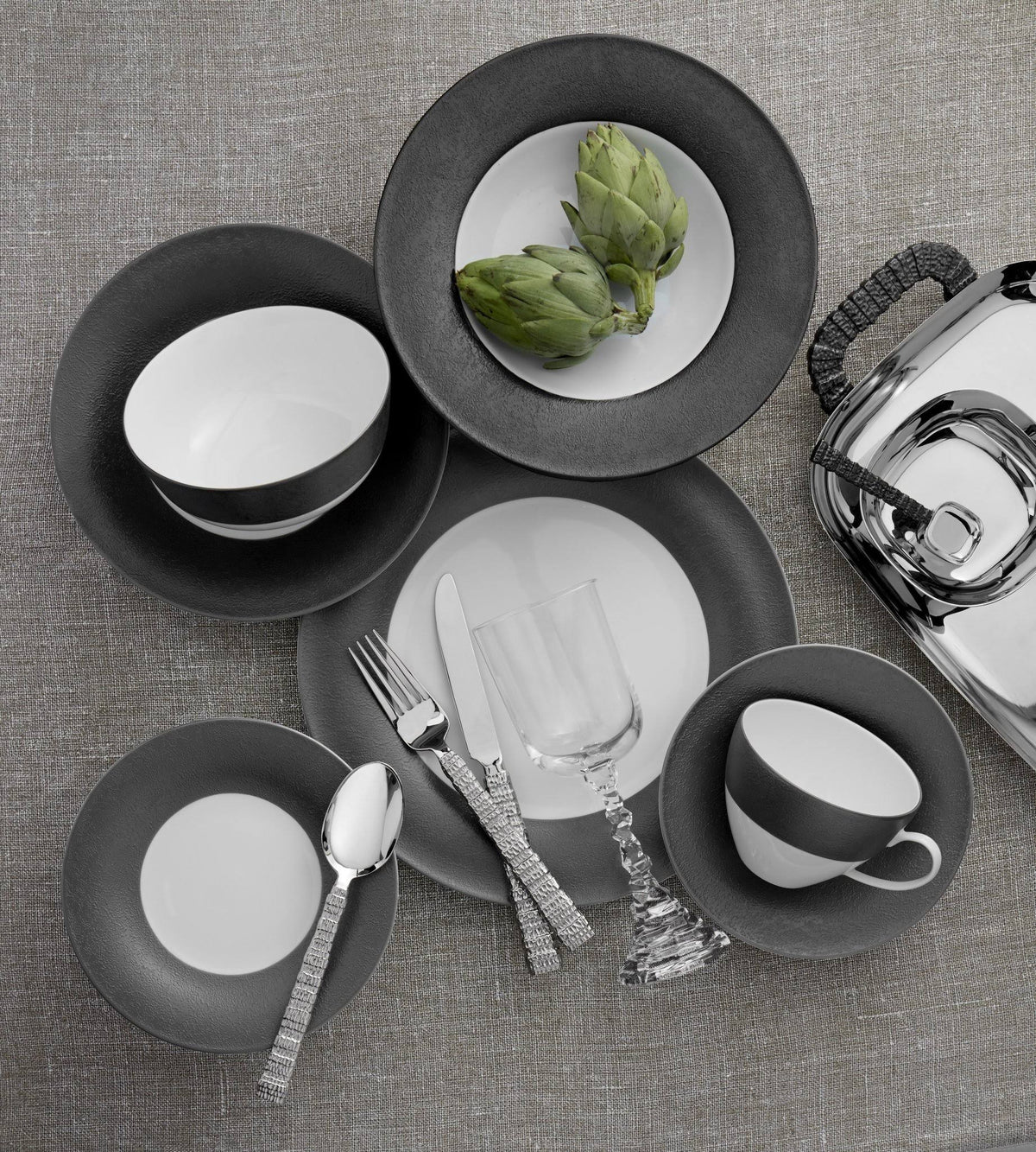 Cast Iron Cup & Saucer P64301