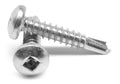 Self Drilling Screw Square Drive Pan Head Stainless Steel 410 M525215