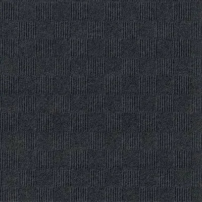 24 x 24 Self-Stick Carpet Tile Black Ice Q2246