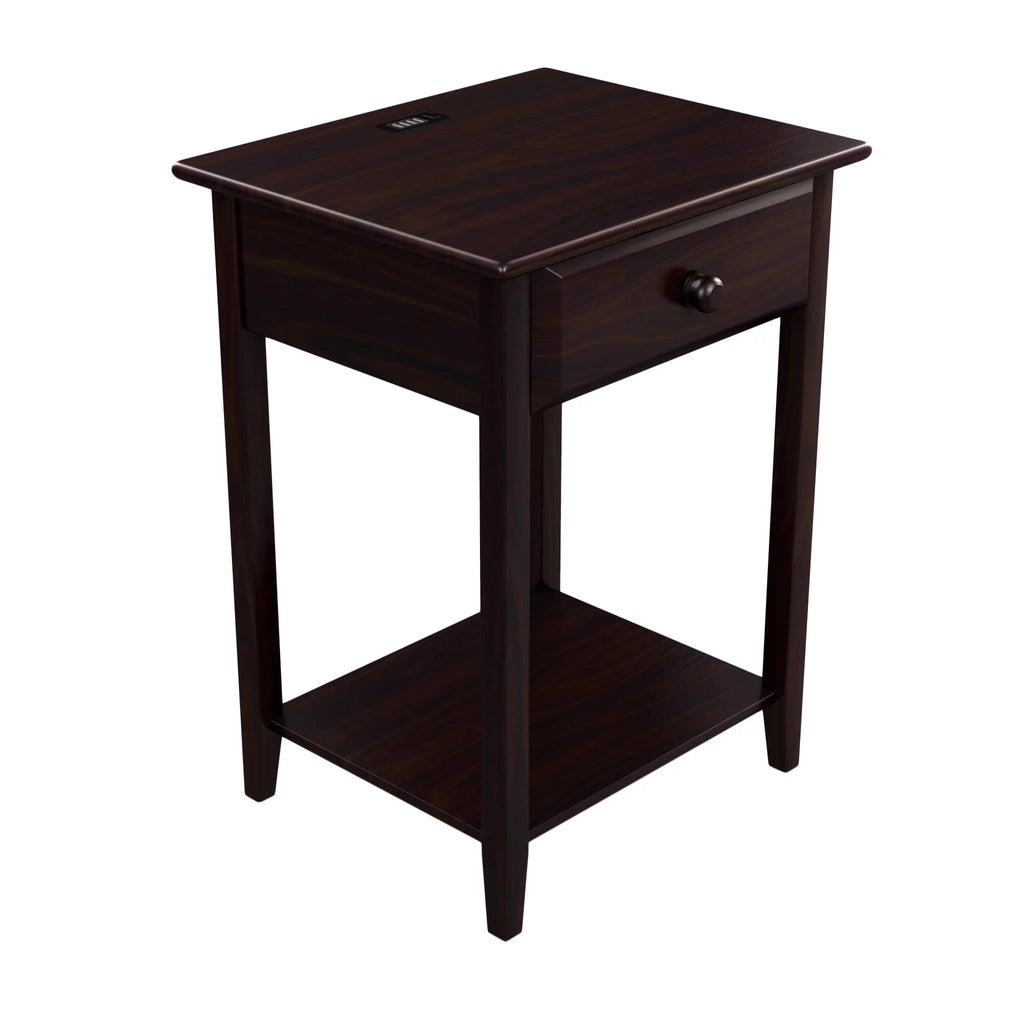 Espresso Night Stand F150120