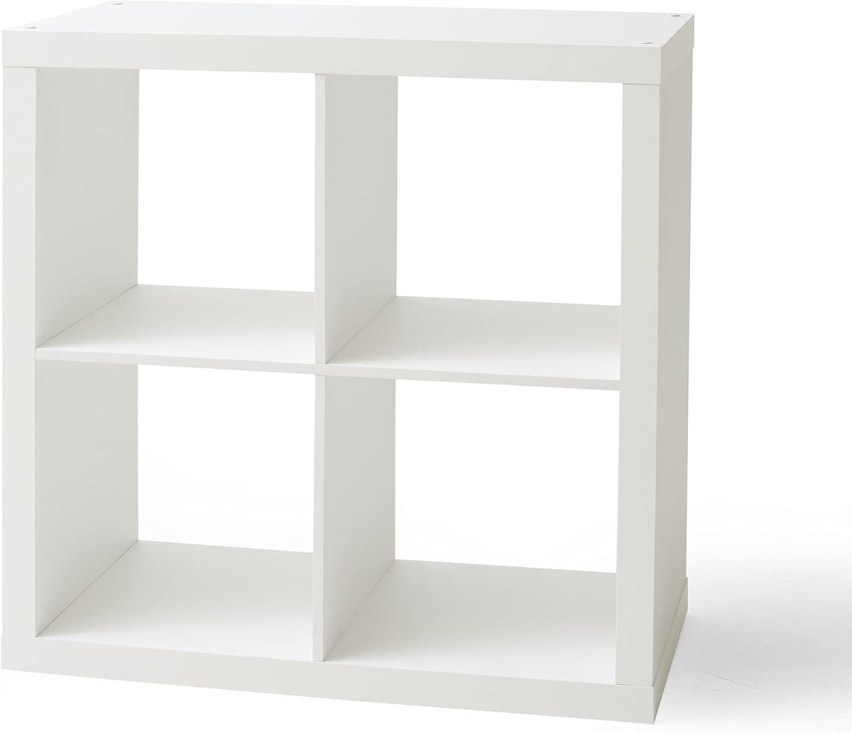 White 4-Cube Storage Cabinet Bookshelf P14985
