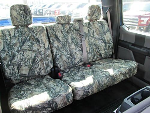 Waterproof Fabric Front and Rear Seat Cover Set E980630