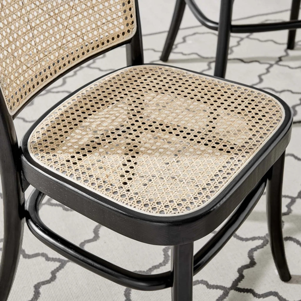 Black Wood Dining Side Chair B777975