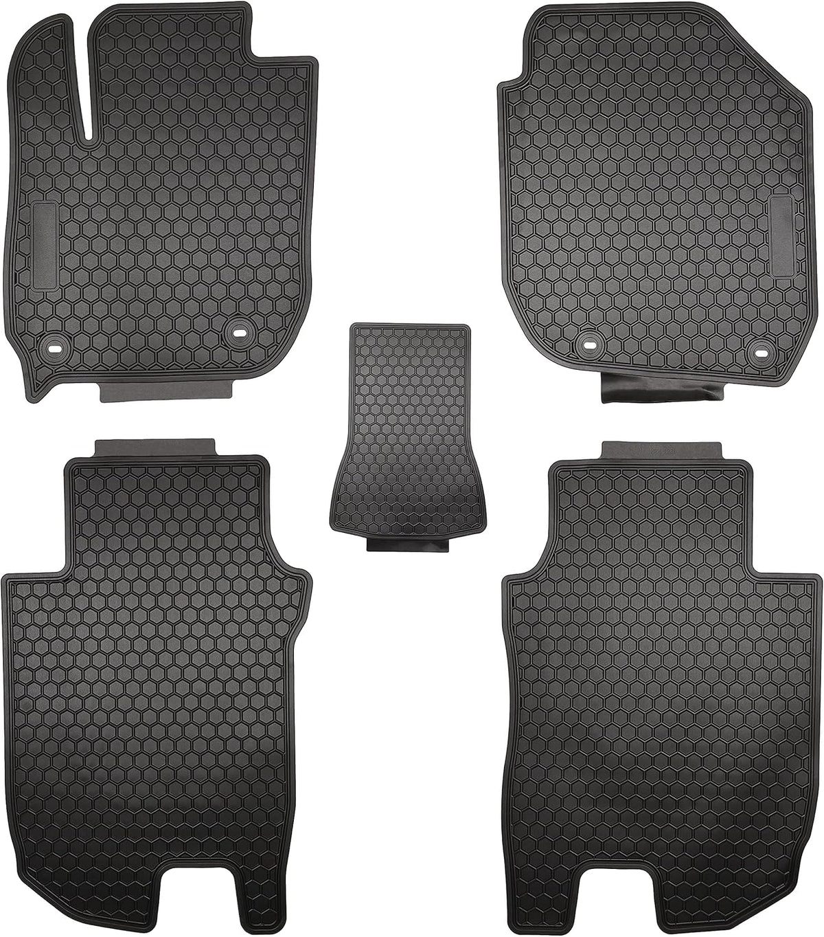 Rubber Floor Mats & Cargo Liners Set A64385