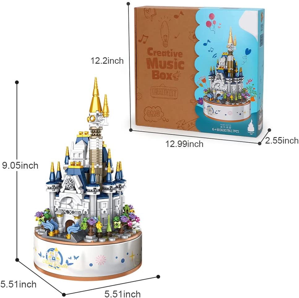 617pcs Castle Model Building Toys Q151