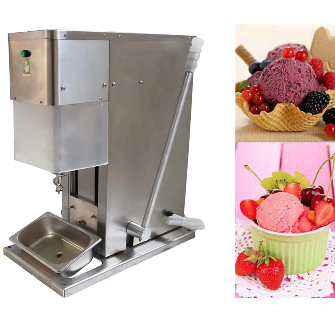Electric Fruit Ice Cream Machine Juice Yogurt Milkshake Mixer N187051