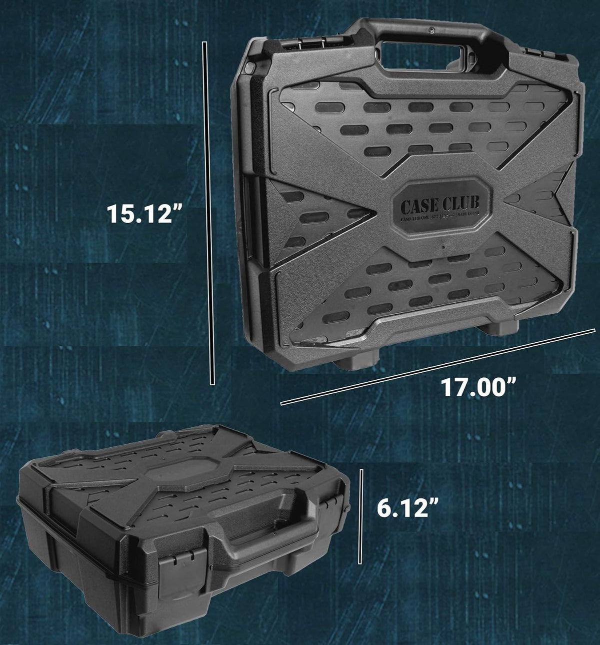 Video Projector Case with Customizable Foam U3815