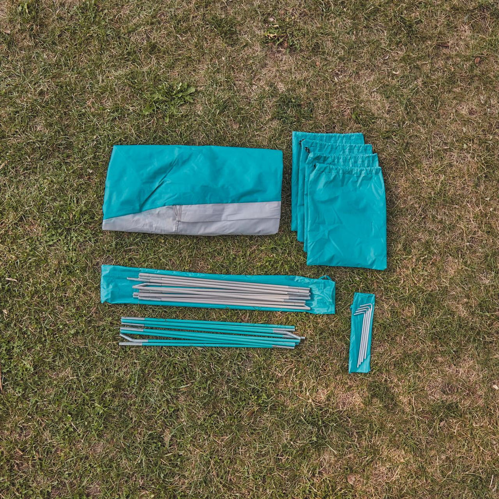 Sun Shelter Beach Tent, 8' x 6' with UV Protectant Coating B557