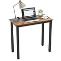 Black Metal Frame Small Computer Desk K64604