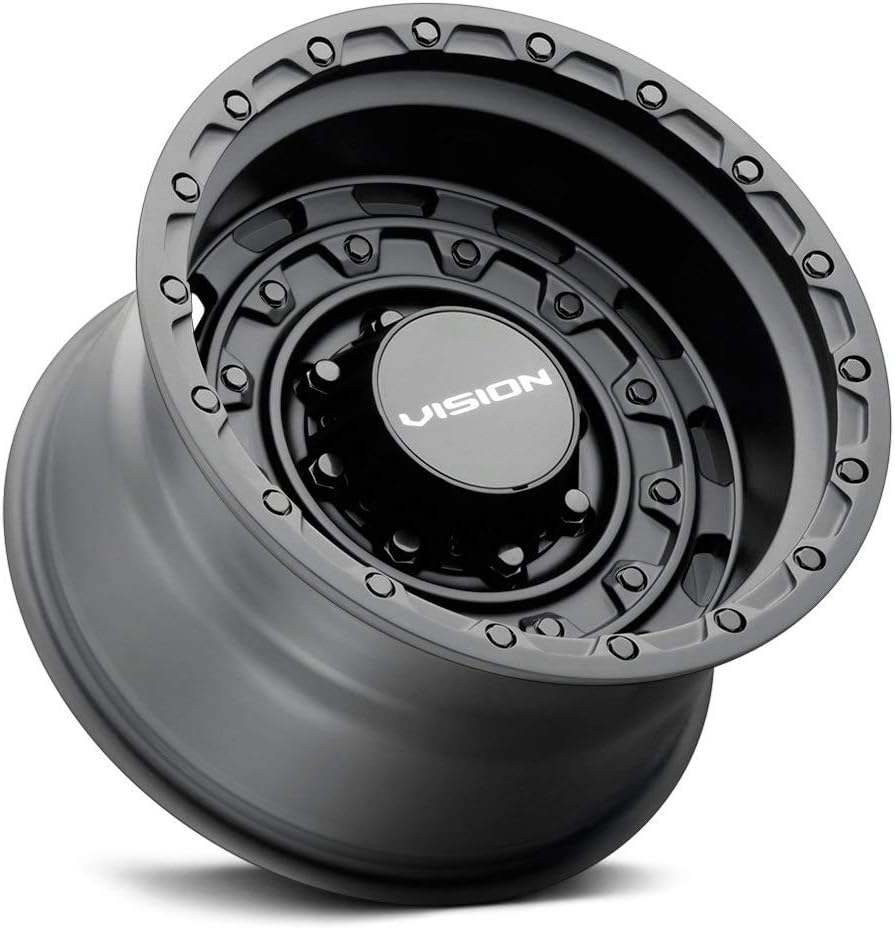 20x9.5 Satin Black Wheel with -18 Offset, 5x127 Bolt Pattern, 78.1mm Hub D438