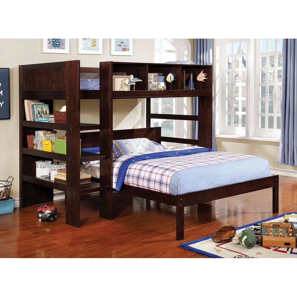 Dark Walnut Twin Loft Bed V234178