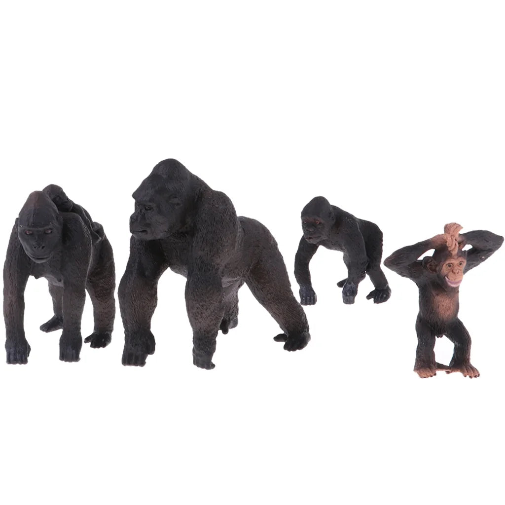 Realistic Gorilla Model Animal Figures Toy I28623