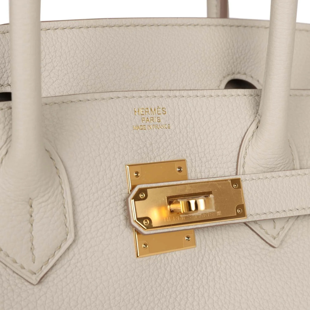 Beton Togo Leather Handbag B48532