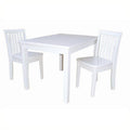 3 Piece Mission Table Set in Linen White Q634460