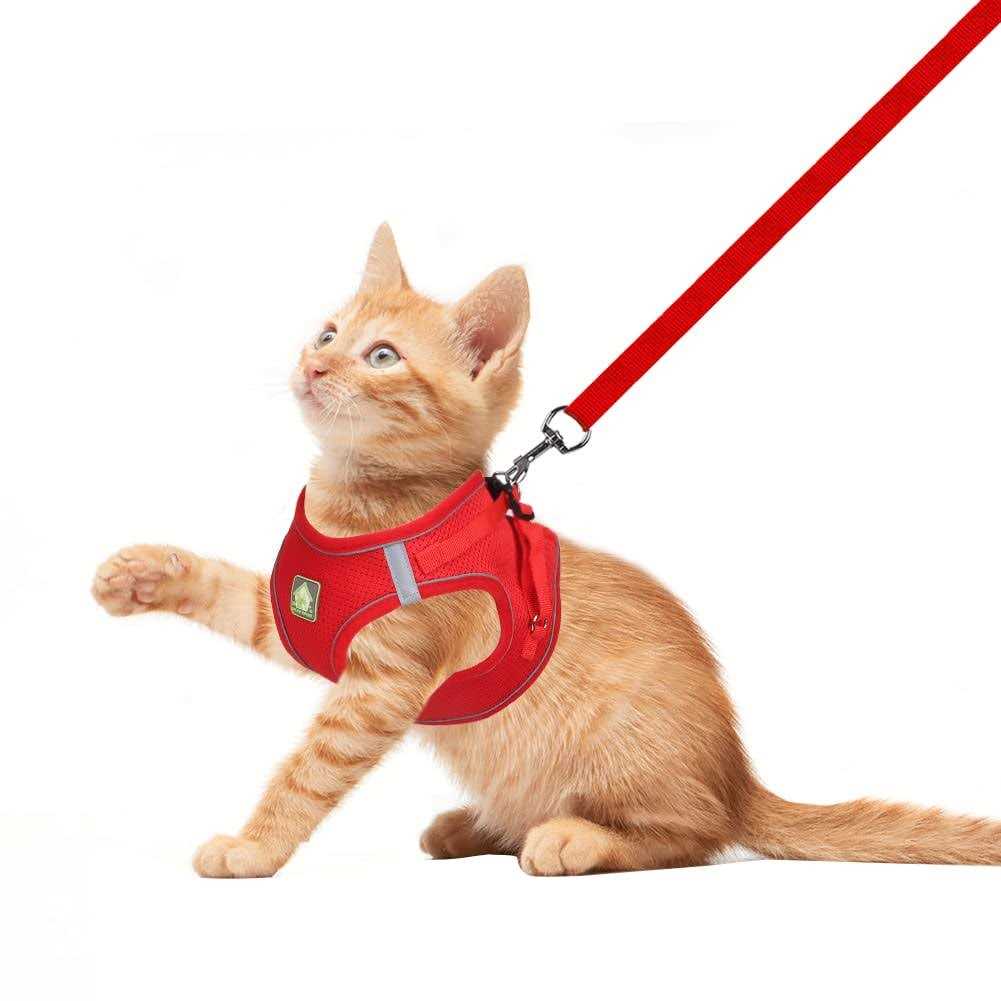No-Pull Soft Mesh Reflective Adjustable Dog Harness and Leash Set S642791