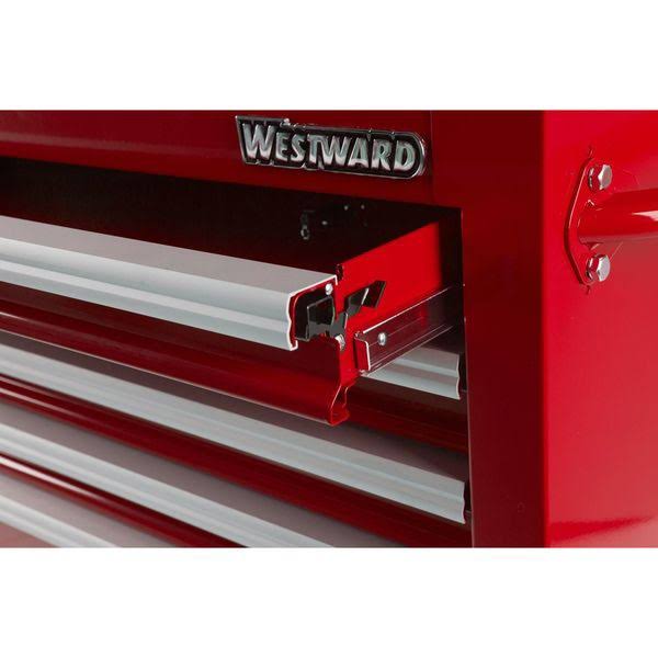 Red 9 Drawer Top Chest Q241183