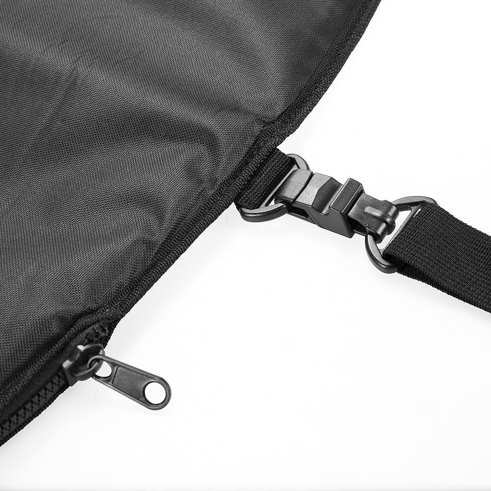 Black/Blue Padded Kayak Paddle Bag with Removable Shoulder Strap X94893