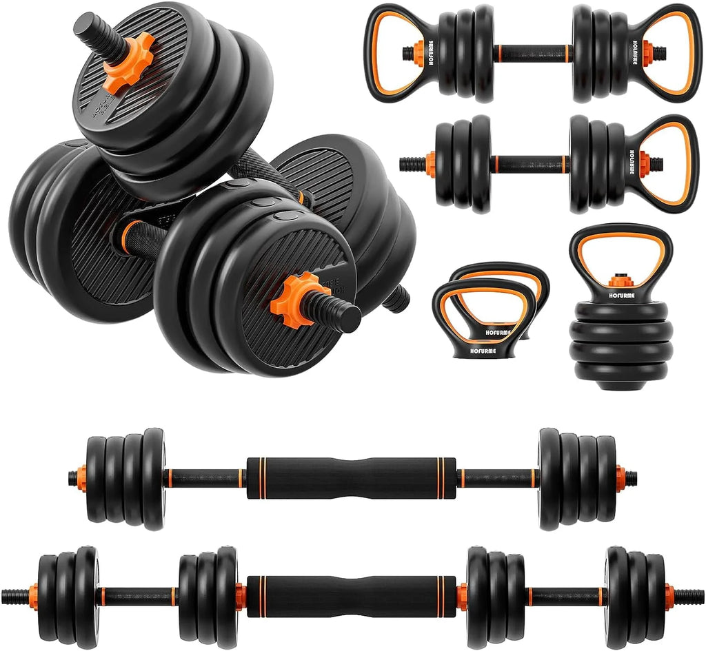 Adjustable Dumbbell Set Black R298