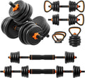 Adjustable Dumbbell Set Black R298