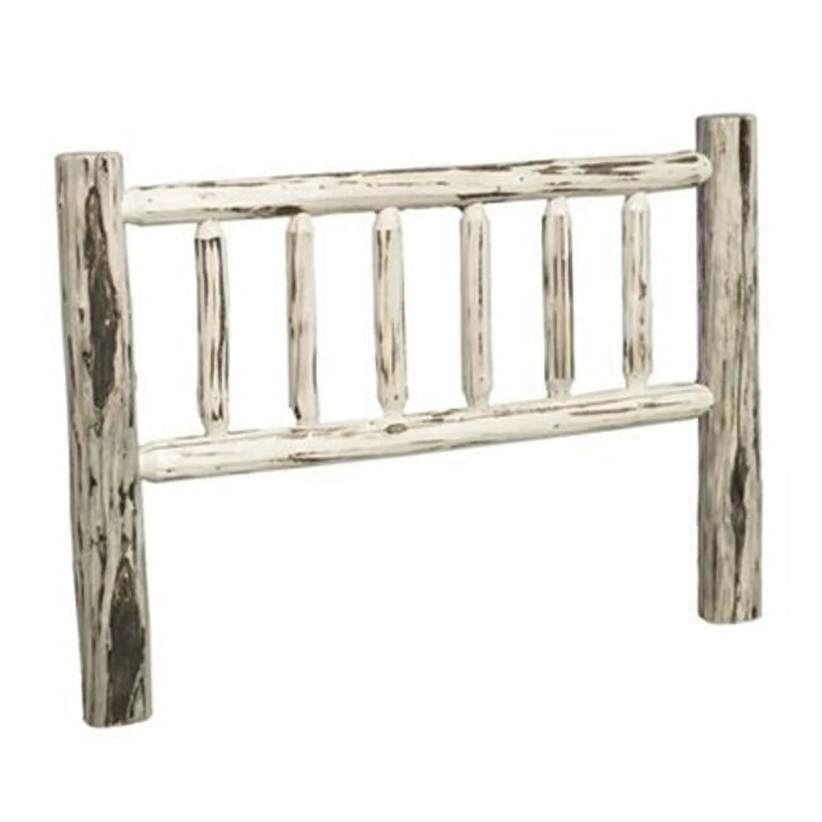 Full Log Headboard L468663