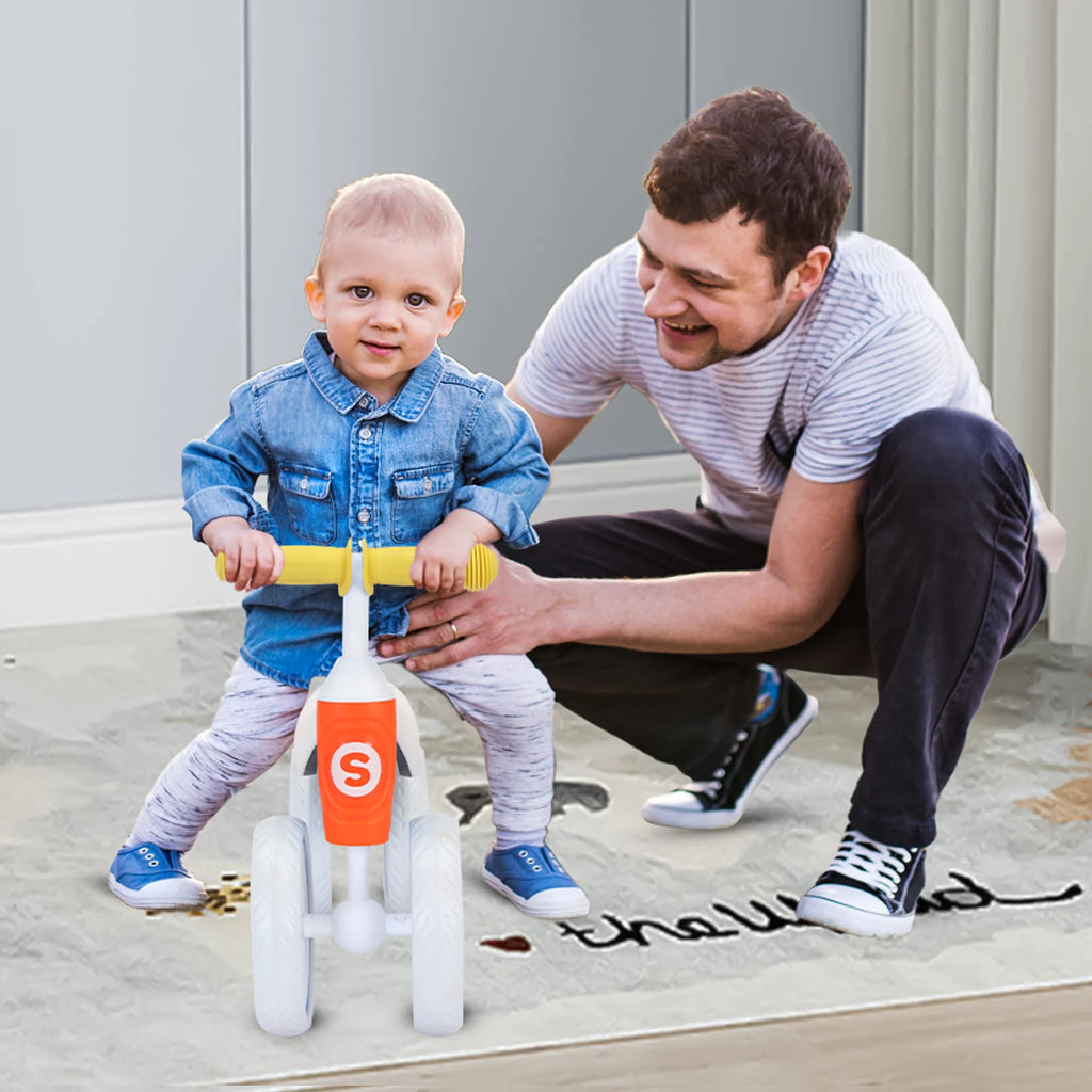 Baby Balance Bike 4 Wheels Toddler Walker O3208