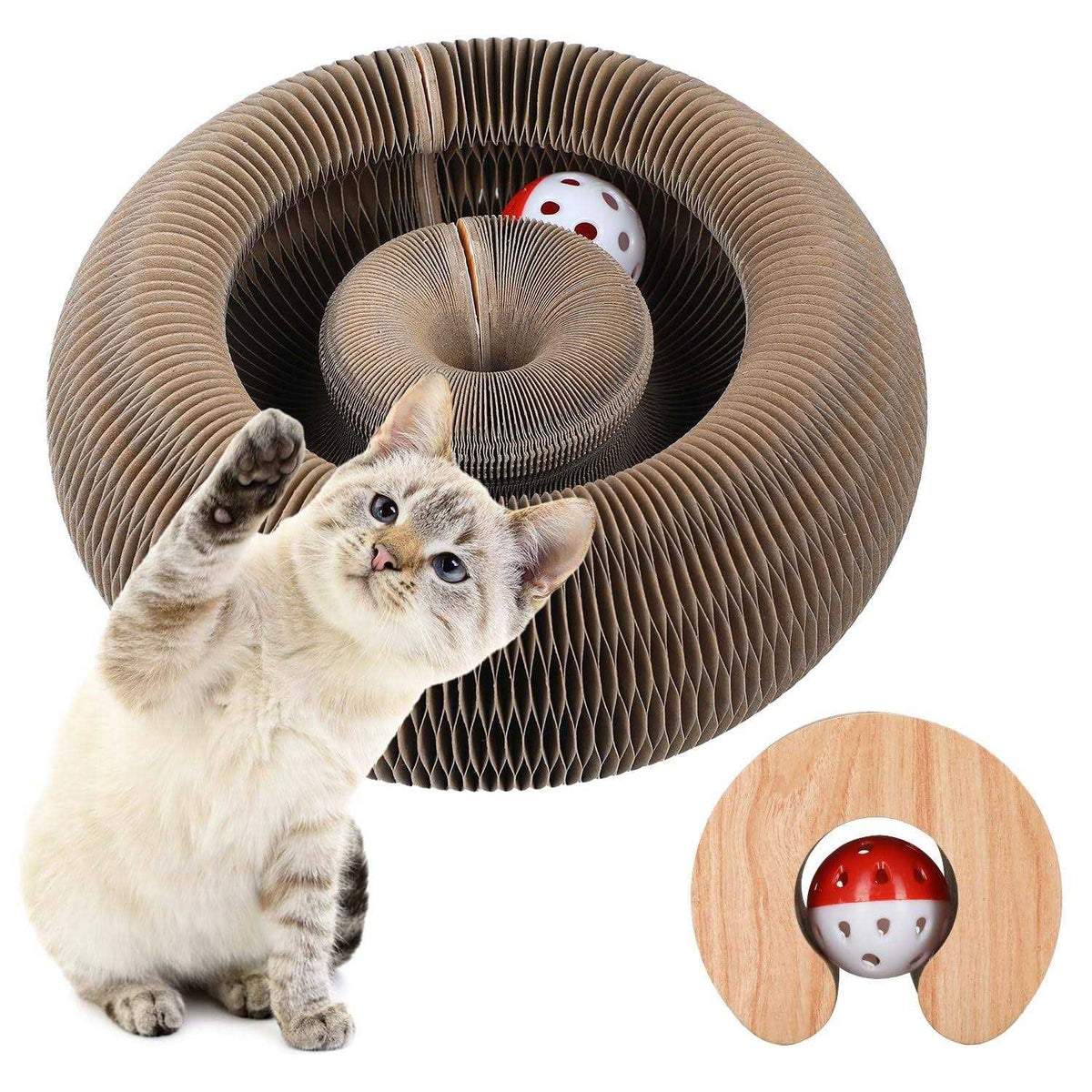 Magic Cats Scratching Board with Ball T5529