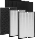 Filter Set, Compatible with Air220, Air320, 2609A, 2768A Air Purifier, 2 HEPA Filters, 1 Carbon Filter, 4 Prefilter K1500