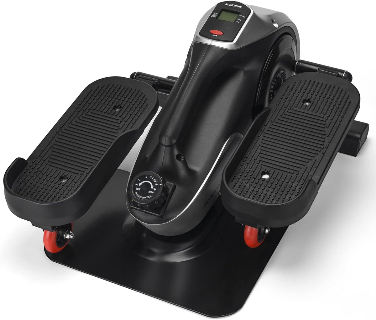 Under Desk Elliptical Foot Pedal Exerciser with Digital Monitor P25772
