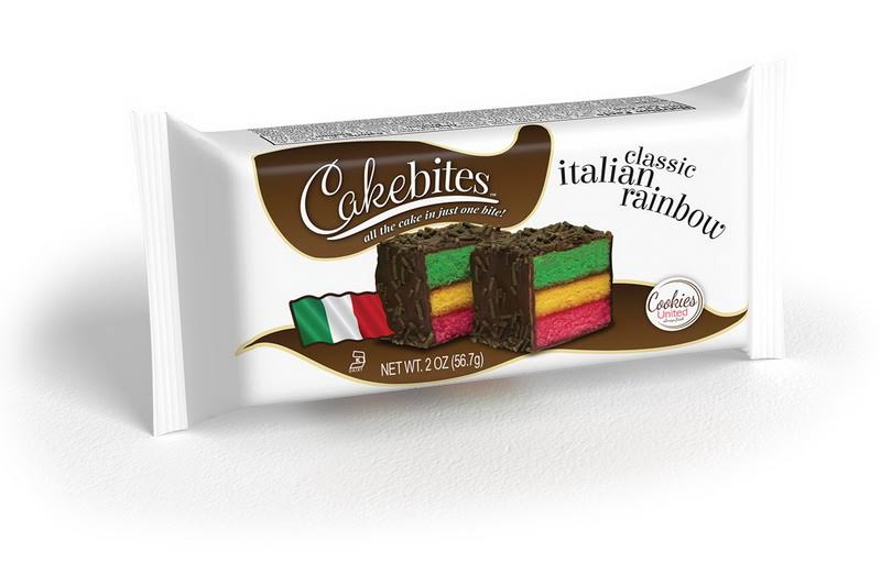 Italian Rainbow Cake 2 oz N741