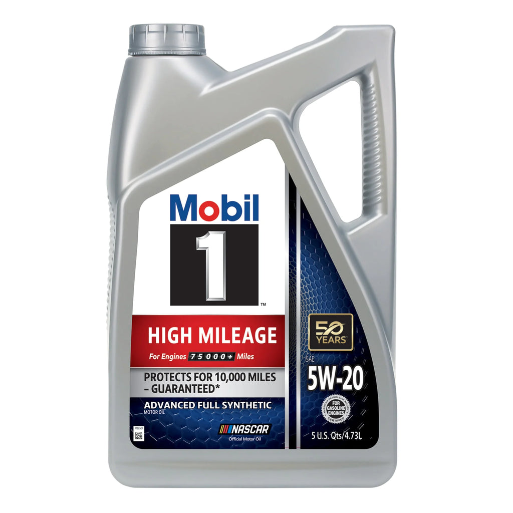 High Mileage Full Synthetic 5W-20 Motor Oil 5 Quart C4103