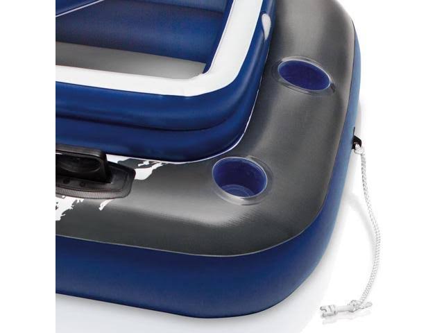 72 Can Cooler and 1 Person Inflatable Raft (3 Pack) F469837