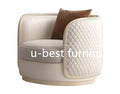 3 Seat Sofa Cum Bed Wooden Curved Couch K929