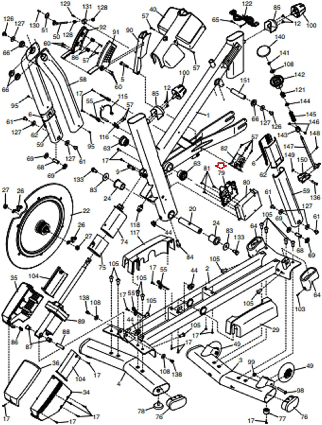 Motor Control Board Controller Stationary Bike R550
