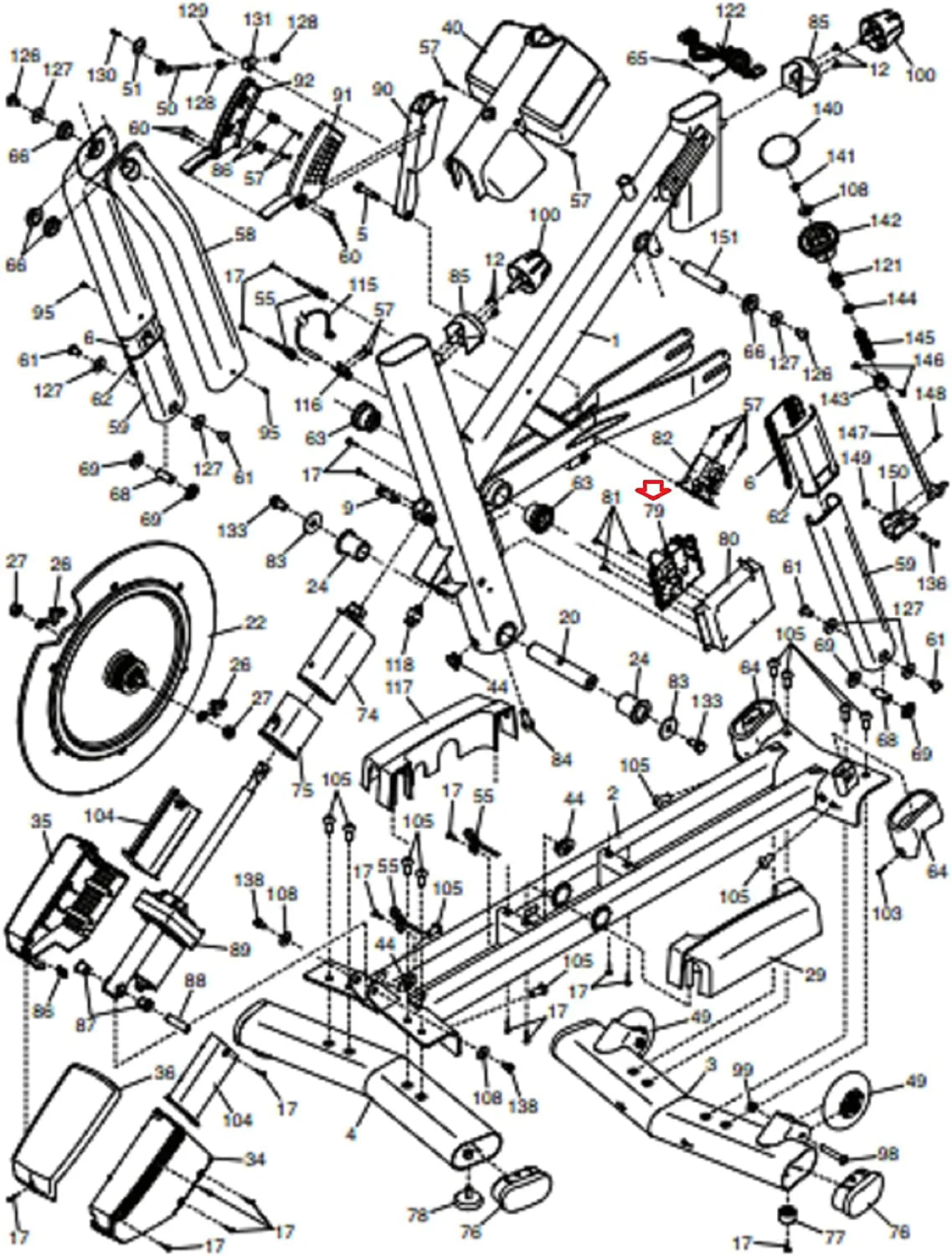 Motor Control Board Controller Stationary Bike R550