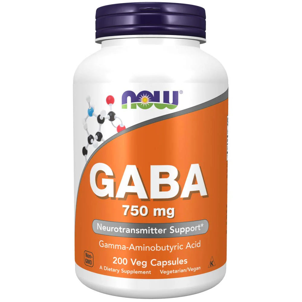 GABA 750 mg 200 Veg Capsules O286