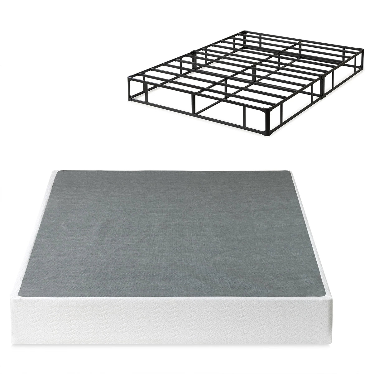 Queen Metal BoxSpring with Quick Assembly W247466