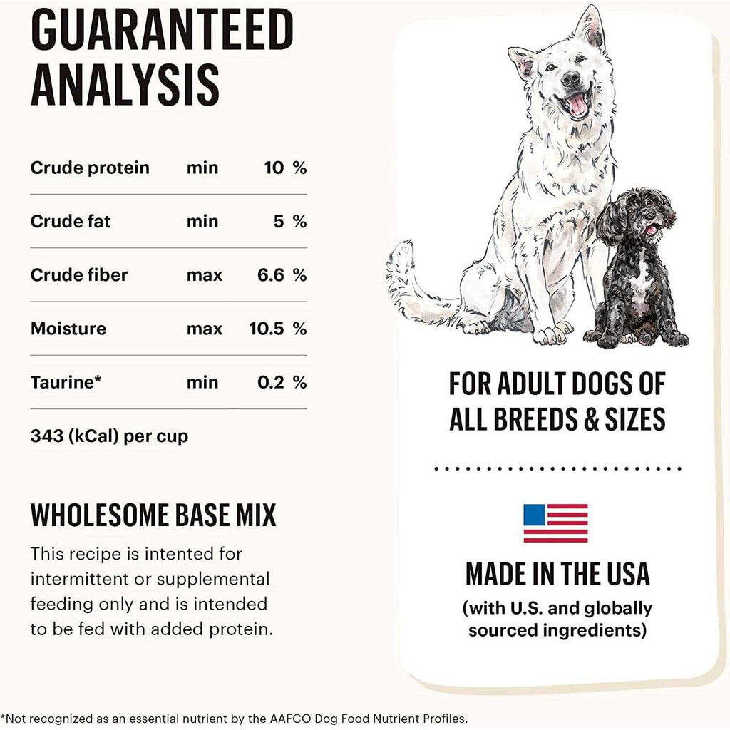 Dehydrated Whole Grain Veggie & Fruit Dog Food J764442