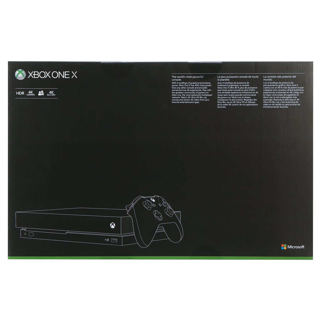 Refurbished 1TB 4K Ultra HD Gaming Console in Black Q6477