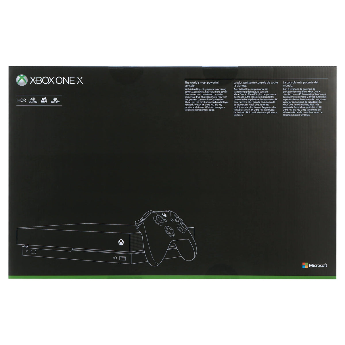 Refurbished 1TB 4K Ultra HD Gaming Console in Black Q6477